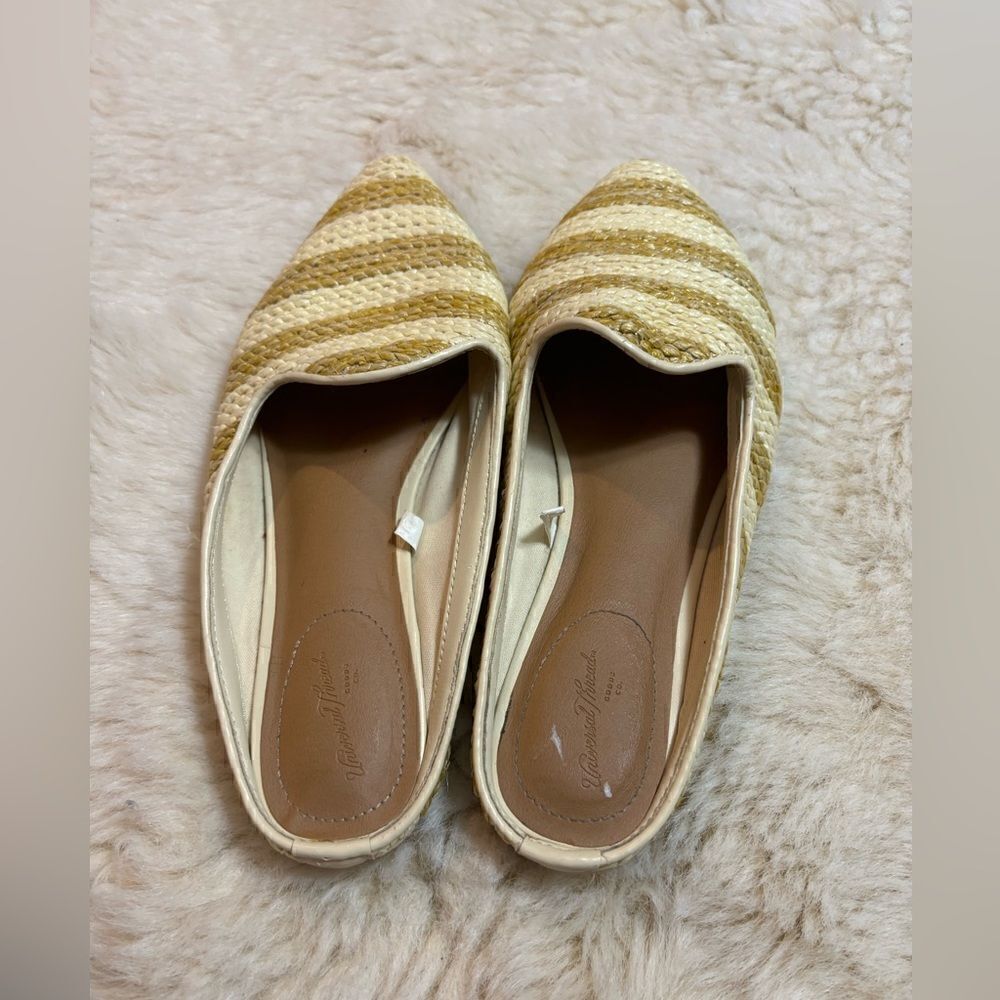 Universal Thread Violet Striped Raffia Mule size 7 - Picture 4 of 8